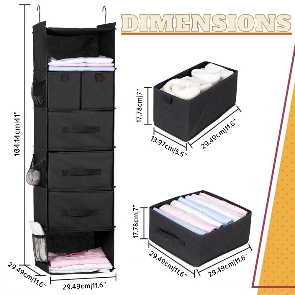 Hanging Closet Organizer: image 4