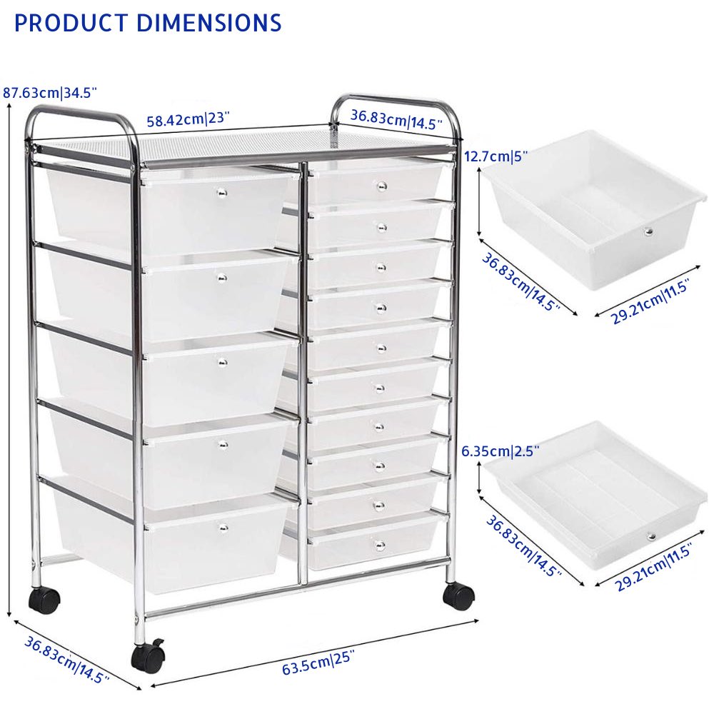 Rolling Office Cart: image 4