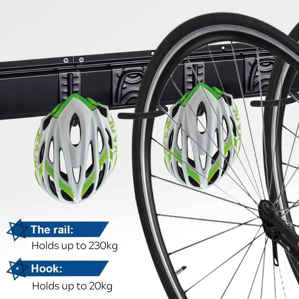 Bike Wall Storage, 4 Bike Kit